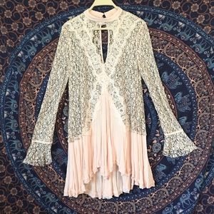 Free People Lace top